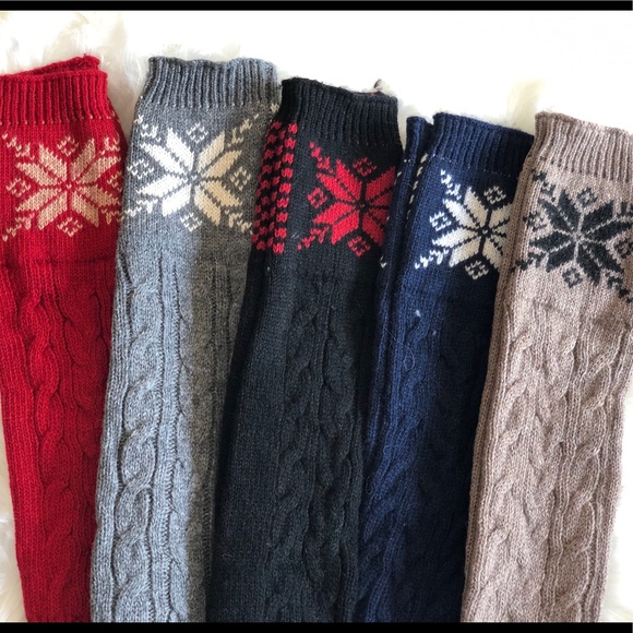 2 for 20 Arm Warmers-Snowflake - Picture 2 of 8